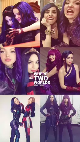 amo a amizade delas, aff #mal #evie #descentente #fy #vira 