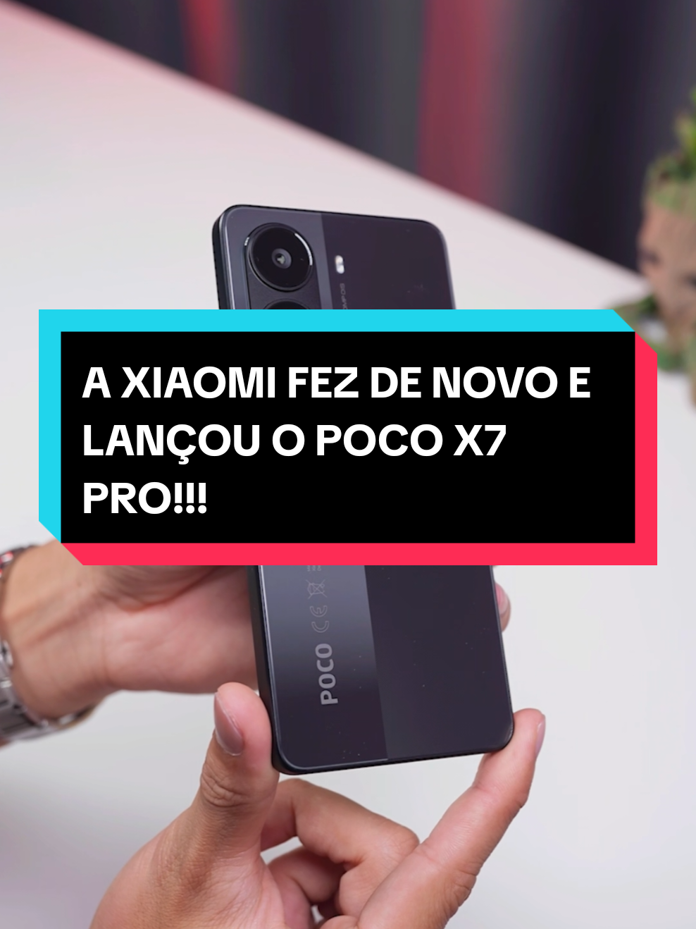 A XIAOMI FEZ DE NOVO... E LANÇOU O NOVO POCO X7 PRO! #celular #xiaomi #pocox7pro #smartphone #unboxing