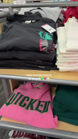 i might have to go back for the glinda tee 🥹🥹 also the crew neck is adorable #target #wicked #wickedforgood #glinda #elphaba 