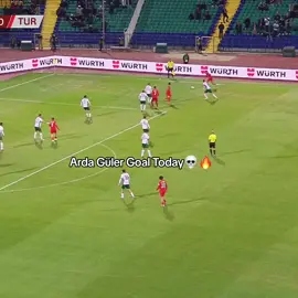Arda Güler Goal Today #ardagüler #turkey #bulgaria #fyp #fypage 