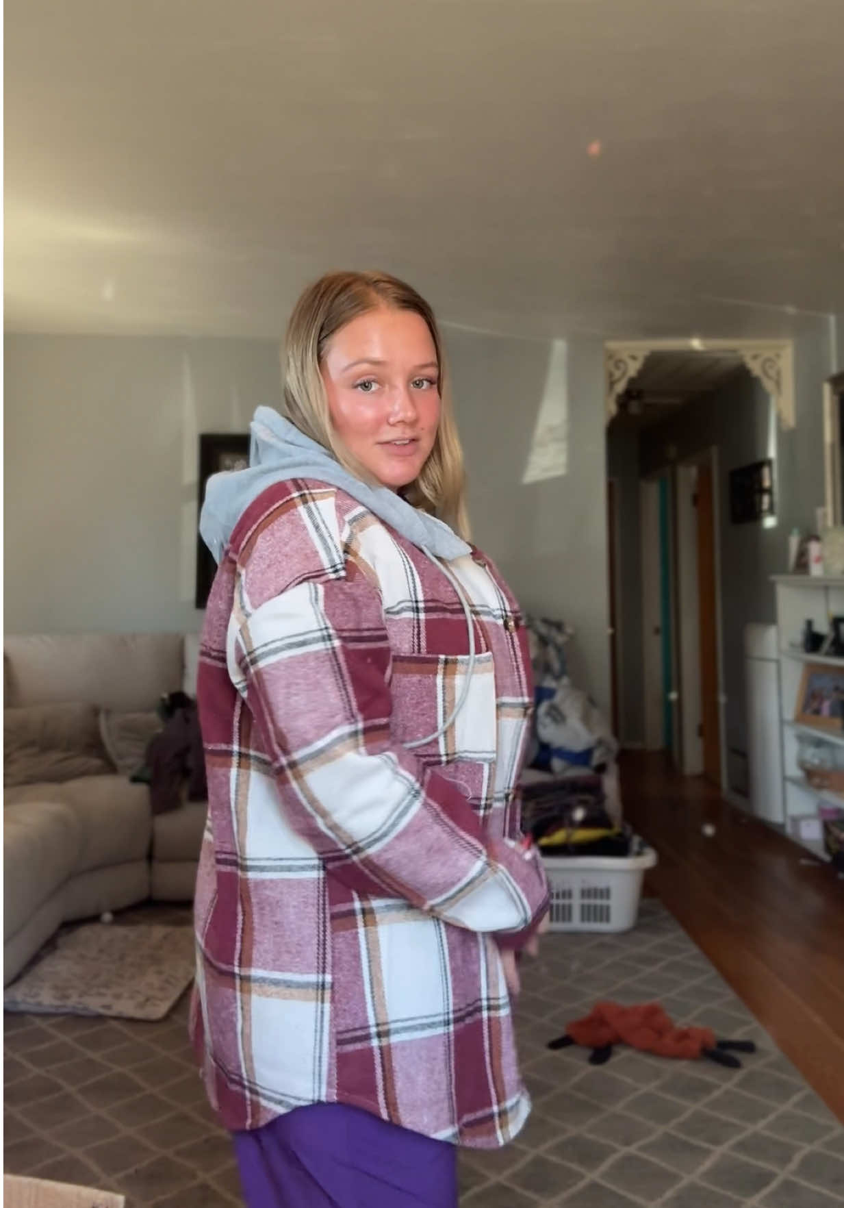 a fleece lined flannel?!?!!🤩🙌🏻 @chicme.us #chicme #fallfreshness #tiktokshopfallsale #flannel #fleecelined 