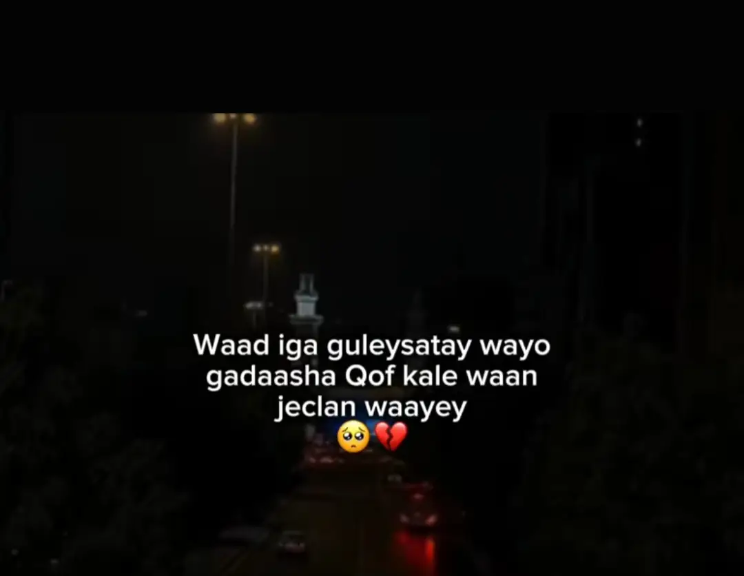 qalbi mar kaa tay ummaley maa ino Nolan do💔😭 balse idarem idar meerkat dunida qalbi la😭💔 yaa ku shego inaa lada qalbi jab udhimaneabo😭💔