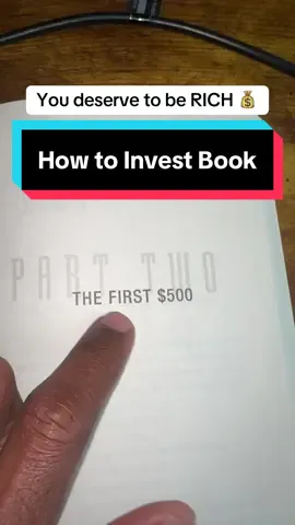 No more being broke! Read this book! . . . #investingforbeginners #investing #tiktokbooks #moneytok  