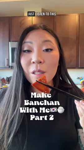 Part 2 of making banchan with me!🍚🇰🇷 1 Korean Radish 2-3 Small Sweet Onions 3-4 Jalapeños  1 C Dark Soy Sauce 1 1/2 C Vinegar 2/3 C Rice Wine Vinegar 1/4 C Sugar 1. Chop all veggies to desired size and add to container. 2. Mix together all liquids and sugar, bring to a slight boil, then turn off heat. Let sit for 5 minutes.  3. Pour liquid over top veggies until they’re covered. 4. Let cool, put in fridge overnight, and enjoy! #koreanfood #Foodie #korean #banchan #koreanadoptee 