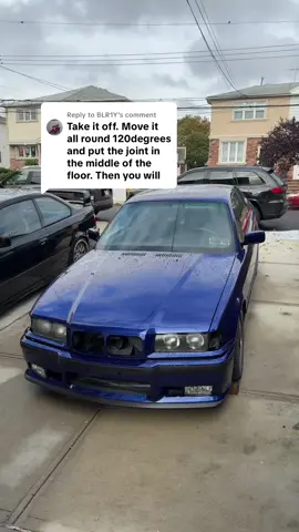Replying to @BLR1Y this is how I originally installed it before I even made the video #e36bestcar 