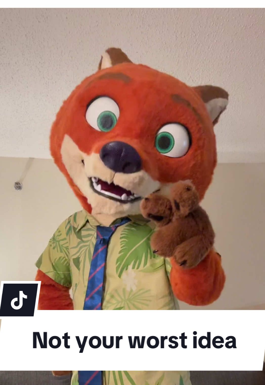 *#duetThis* Not your worst idea #zootopia2 #cosplay #nickwilde #disney 