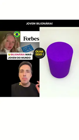 Conheça a bilionária mais jovem do mundo! 💰✨ Confira os detalhes incríveis dessa história e não esqueça dos cortes exclusivos do @tiohuli!