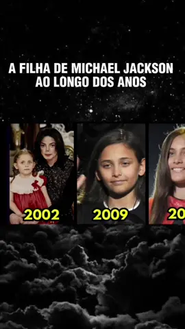 A filha de Michael Jackson ao longo dos anos  #michaeljackson #reidopop #antesedepois #parisjackson #mudancas 