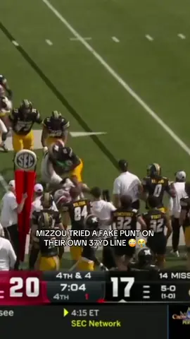 Alabama was NOT fooled 😤 #football #cfb #CollegeFootball #alabama #mizzoufootball 