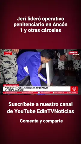 Parte 2 | A menos de 24 horas de haber asumido la Presidencia de la República, José Jerí participó la madrugada del viernes en un operativo penitenciario de alcance nacional. La acción fue encabezada junto al presidente del Instituto Nacional Penitenciario (INPE), Iván Paredes Yataco, y se realizó simultáneamente en diversos penales del país, incluyendo Ancón 1, Lurigancho, Challapalca y El Milagro (Trujillo). El despliegue tuvo como objetivo la incautación de equipos tecnológicos, estupefacientes y otros elementos ilegales utilizados por internos vinculados a redes de extorsión y crimen organizado. Durante el operativo en Ancón 1, las autoridades encontraron teléfonos celulares, droga y objetos camuflados que estarían vinculados a llamadas extorsivas. También estuvo presente el comandante general de la Policía Nacional del Perú, Óscar Arriola, quien supervisó las acciones desarrolladas en el penal Ancón 1 y saludó al personal de seguridad y agentes del INPE. La intervención se da en un contexto de creciente preocupación por el rol de los penales como centros de operaciones criminales. Según cifras de la Policía, una proporción significativa de las extorsiones proviene de llamadas efectuadas desde el interior de las cárceles, a pesar de las restricciones tecnológicas existentes. Durante la jornada, las autoridades incautaron cerca de una docena de teléfonos celulares escondidos en diferentes espacios del penal. También se hallaron pequeñas cantidades de droga y otros artículos prohibidos. En algunos casos, se solicitó a los internos desbloquear los teléfonos para verificar posibles vínculos con organizaciones criminales. Agentes caninos entrenados en detección de estupefacientes y dispositivos tecnológicos participaron en los registros. El operativo también permitirá identificar a los internos que infringieron las normas penitenciarias y a los posibles cómplices dentro del personal del INPE. En paralelo al operativo, se confirmó que en el penal de Ancón 1 continúa la construcción de un pabellón destinado a albergar a internos de alta peligrosidad. Esta medida forma parte de una estrategia para segmentar a líderes criminales y evitar que mantengan el control de sus redes desde prisión. Iván Paredes Yataco, presidente del INPE, destacó que estas acciones forman parte de una ofensiva nacional contra la criminalidad organizada. Señaló que su gestión, que está por cumplir 100 días, continuará con estas operaciones de forma sostenida en todo el sistema penitenciario. #EdinTVNoticias 