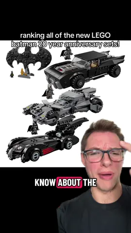 let’s rank all of the new LEGO batman 20th anniversary sets coming out in march 2026! #lego #rlfm #legonews #legobatman #batman