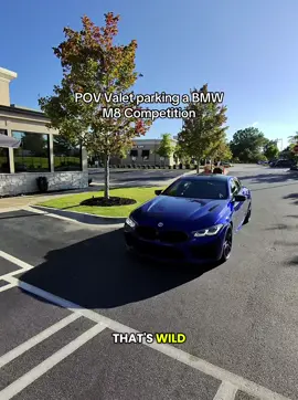 We get lot of M8s that have really nice colors #valet #pov #cartok #bmwm8competition #customerservice 