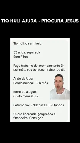 Procura por Jesus? 🙏 Confira esse conteúdo exclusivo de @tiohuli e descubra como encontrar o caminho. Vamos juntos nessa jornada! ✨
