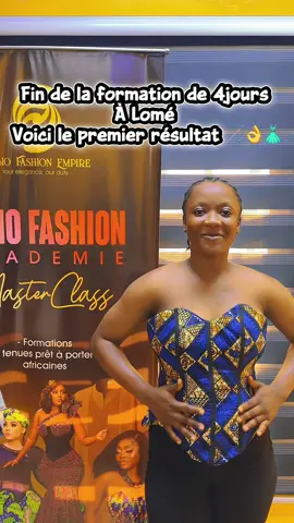 Voici sa réalisation après 4 jours de formation…..dites nous dans les commentaires comment trouver sa tenue???abonnez vous pour ne pas rater les autres tenues 👌☺️et pour les personnes qui veulent sincrire pour al prochaine formation..inscrivez vite au #dm93144715 #tiktokafrique🇹🇬🇨🇩🇨🇮🇧🇯🇬🇦🇨🇲🇬🇦 #corset #formation #couture 
