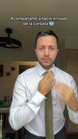 Acompáñame a hacer el nudo de la corbata 👔 