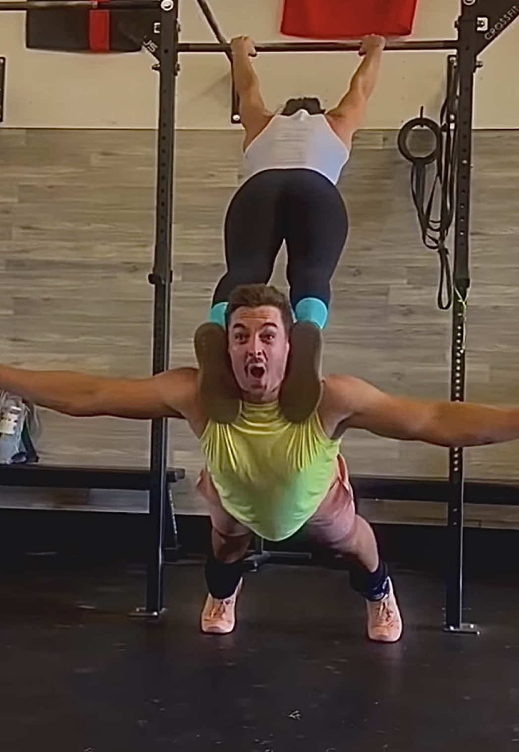 Keep it fun. #gym #crossfit 