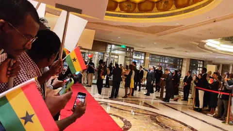 We welcomed H.E. President John Dramani Mahama to Beijing #ghanatiktok🇬🇭 #fyp 
