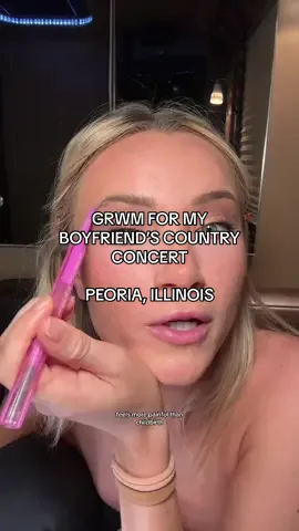 That was rough 😂🤦🏼‍♀️ GRWM for my boyfriend's country concert! we're in Peoria, Illinois tonight! 🤩 #countryconcert #bts #grwmmakeuproutine #grwmmakeup #storytime #ryanmontgomery #MakeupRoutine