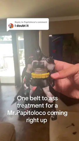 Replying to @Papitoloco all love papito your one of my inspirations in this game fr #johnactionfigure #figtok #fyp #absolutebatmancustom #batman 