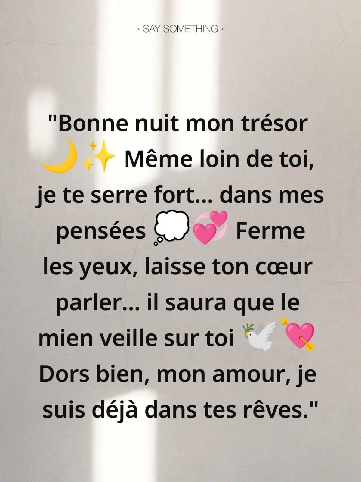 Bonne nuit à tous 🙌🏼❤️ #DrLove #tiktok #amour #Love 