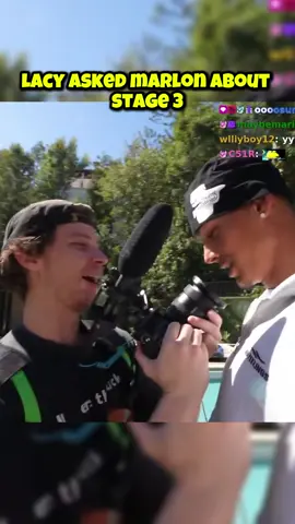 Lacy asked Marlon about stage 3 #lacy #marlon #faze #viral #trending 