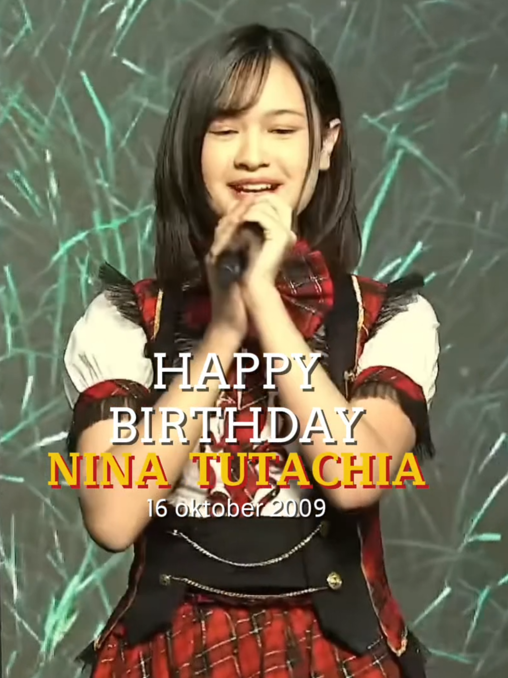 simpan buat tanggal 16 Oktober nantii😊 #ninatutachia #nachiajkt48 #happybirthday #foryoupage #fyp 
