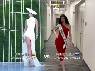 Miss Universe Colombia vs Miss Universe Venezuela ¿Cuál es tu favorita? #fyp #missuniverse #colombia #venezuela 