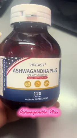 - ##All-in-One Formula##: A comprehensive blend of Ashwagandha, American Ginseng, Irish Sea Moss, Turmeric, Spirulina, and Dried Ginger in one capsule. - ##Designed for Stress & Energy##: Specifically formulated to help manage stress, boost energy levels, and support immunity. - ##Easy to Use##: Simple daily intake of 4 capsules, best taken with meals, to support overall well-being. - ##Made in the USA##: Trusted quality with facilities located in the United States, guaranteeing reliable production practices. - ##Non-GMO & Gluten-Free##: Made with clean and pure ingredients that are non-GMO and gluten-free, suitable for various dietary needs. - # Assurance##: Produced in FDA and GMP-certified facilities, ensuring high standards of production and safety.