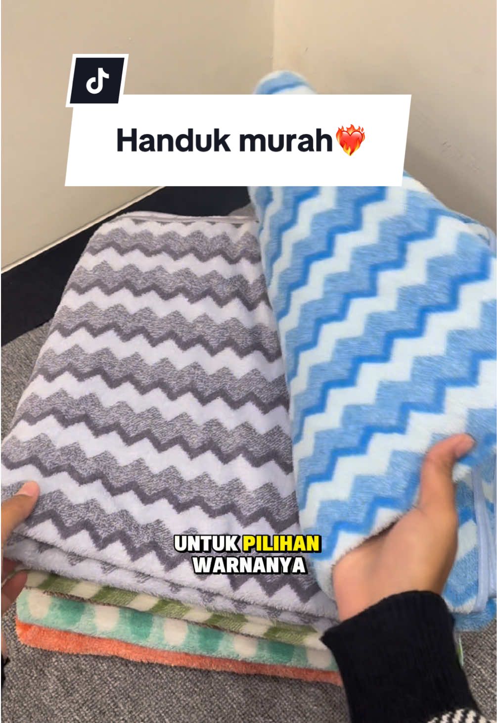 Kapan lagi dapat handuk semurah inii🤩 Uk 70x140 yaaa🥰 #handukmurah #handuk #viralvideo #trending #masukberanda 