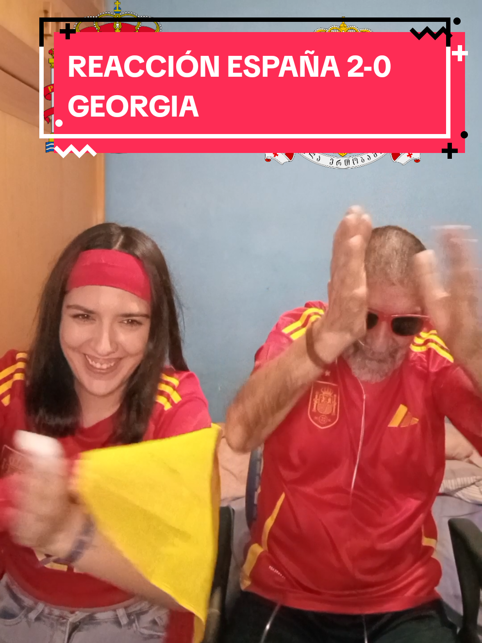 ESPAÑA 2-0 GEORGIA 💨 #españa #georgia #futbol #reaccion 