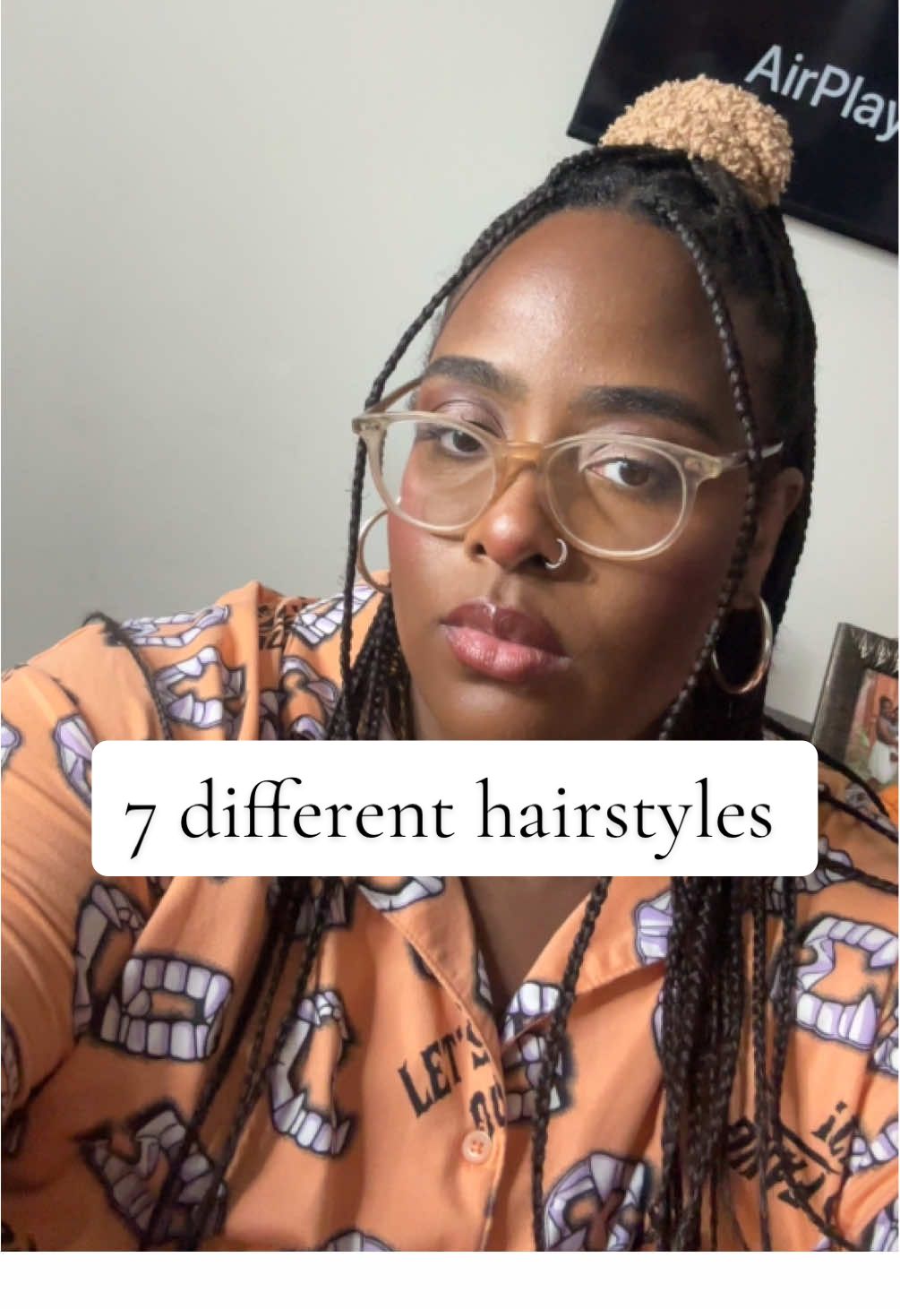 #hairstyle #7differenthairstyles #blackgirlmagic #blackhairtiktok #braids