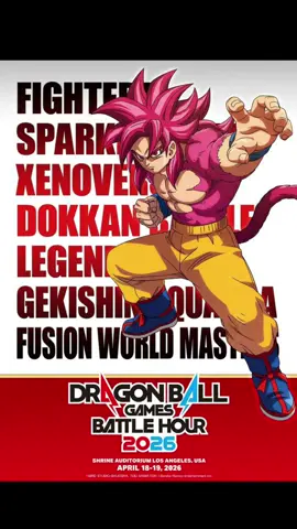 dragonball battle hour 2026 (ssj4 daima goku dragonball fighterz) #dbz #daima #goku #ssj4goku #dragonball 