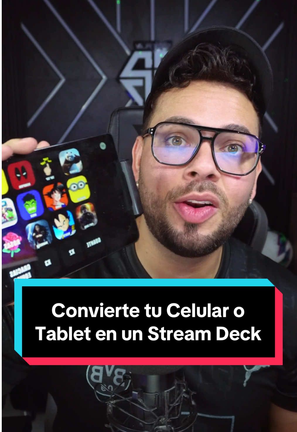 Convierte tu #Celular o #Tablet en un #StreamDeck o botonera digital. #OBS #TikTokLive 