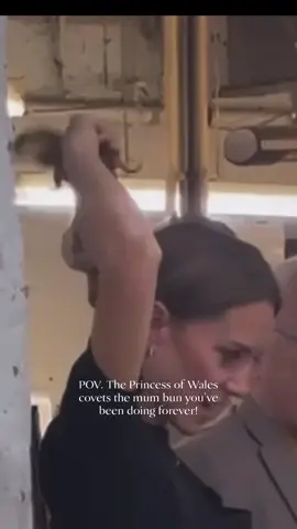 No Hairband, No Problem  #princess #princessofwales #katemiddleton #catherine #princesskate                  