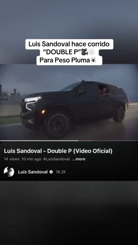 “DOUBLE 🅿️”🎥🕸️ #videooficial #musicamexicana #doublep #luissandoval #pesopluma 