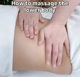 How to massage the lower back. #massage #lowerbodymassage #lowerbodyworkout #lowerbackpain #fyp 