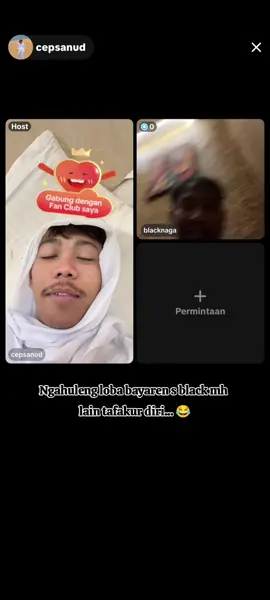 Semangat mang @blacknaga ,,, 😊 #cepsanud #gangsterarab #bs #fyp 