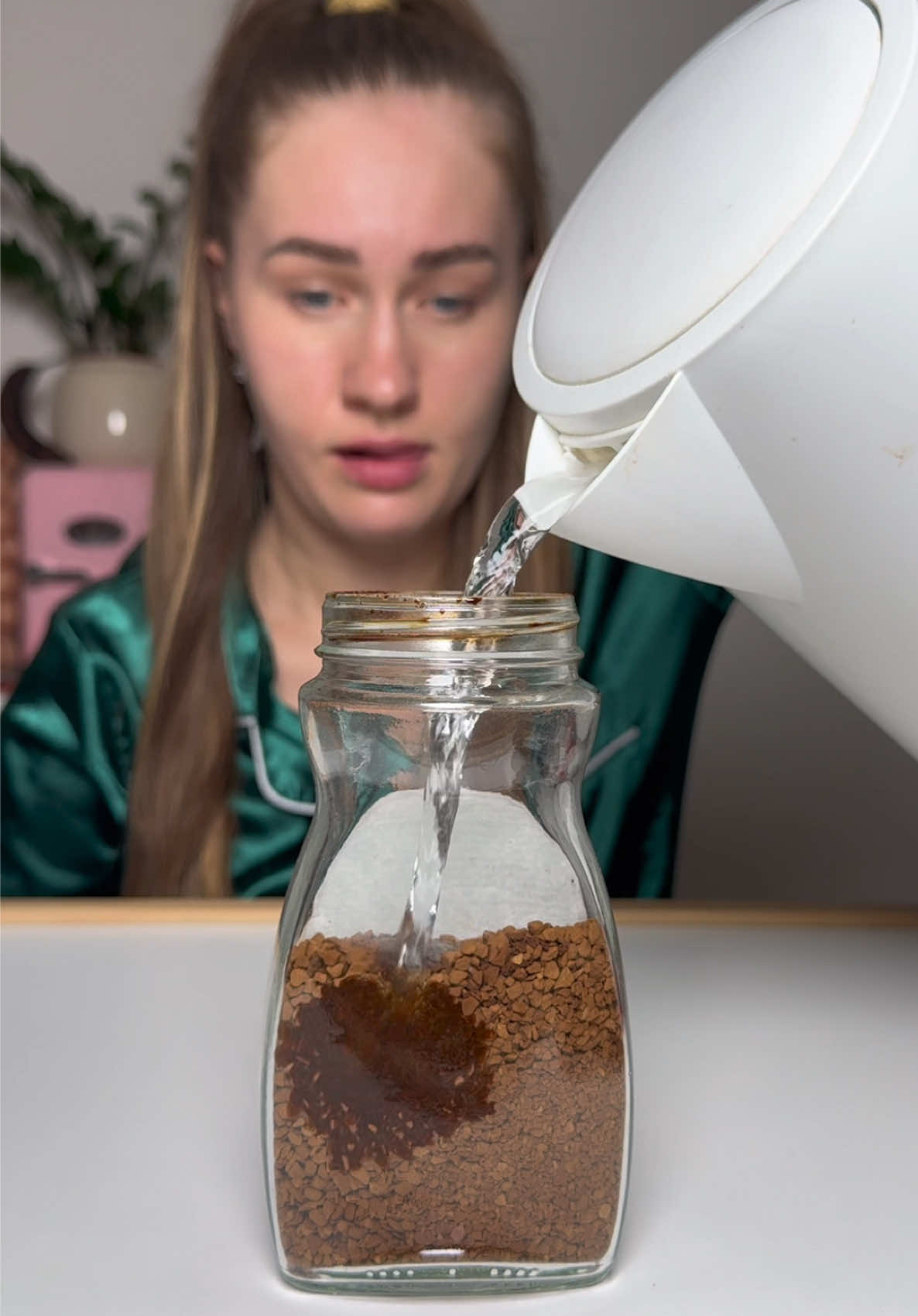 Iced coffee + ice cream🍦Cringe or cool?