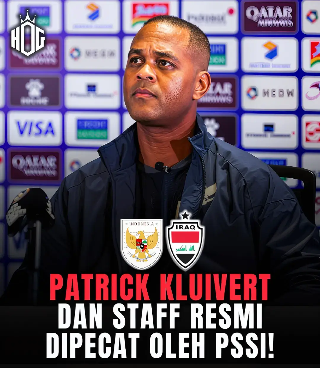 📣OFFICIAL, Patrick Kluivert sudah resmi dipecat oleh PSSI. Terimakasih bintang laut! #patrickkluivert #pecat #erickthohir #pssi #timnasindonesia 