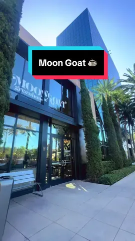 The cutest coffee shop! ☕️ #moongoat #costamesa #greenhouse #coffee 