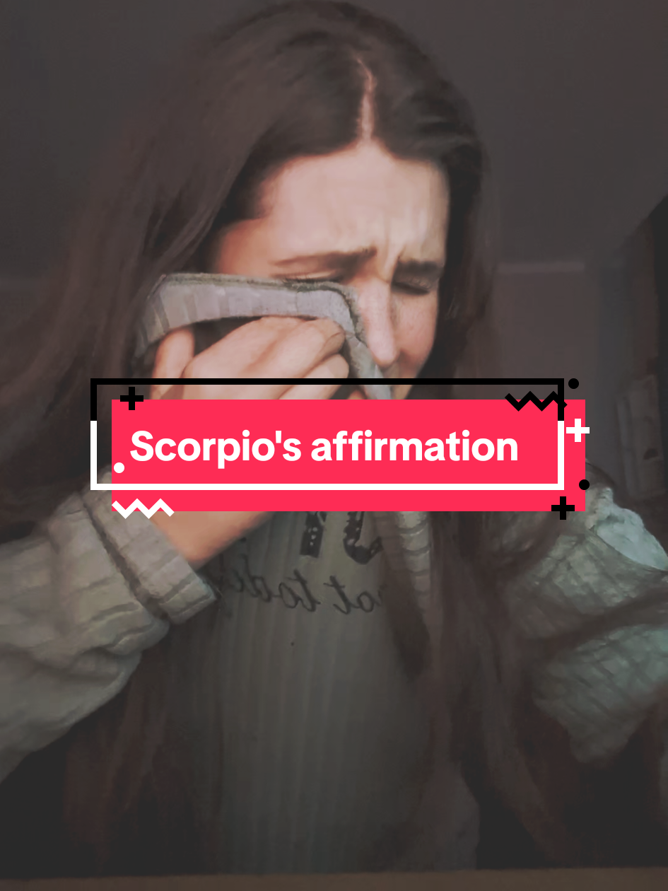 Scorpio's affirmation #scorpio♏️ #fyp #zodiacsigns #escorpio #scorpion #zodiac #astrology #xyzabc  #tiktoker #fypppppppppppppp #schorpioen 