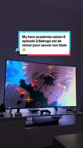 My hero academia saison 8 episode 2:Bakugo est de retour pour sauver son idole 🔥 #myheroacademia #mha #bokunohero #allmight #Anime 