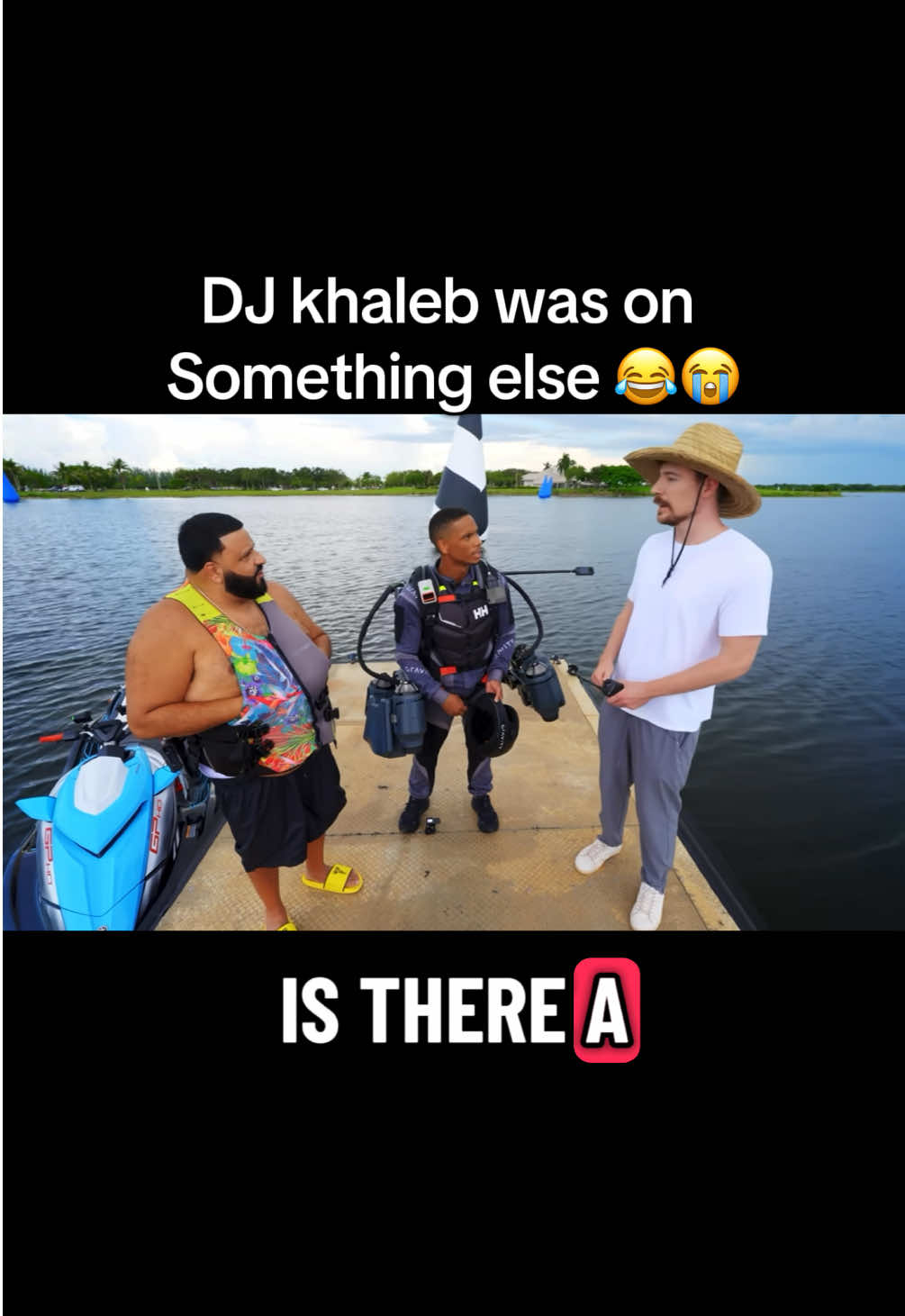 DJ Khaleb on a Mrbeast challenge 😂🔥 #djkhaled #mrbeast #viral #fyp #challenge 