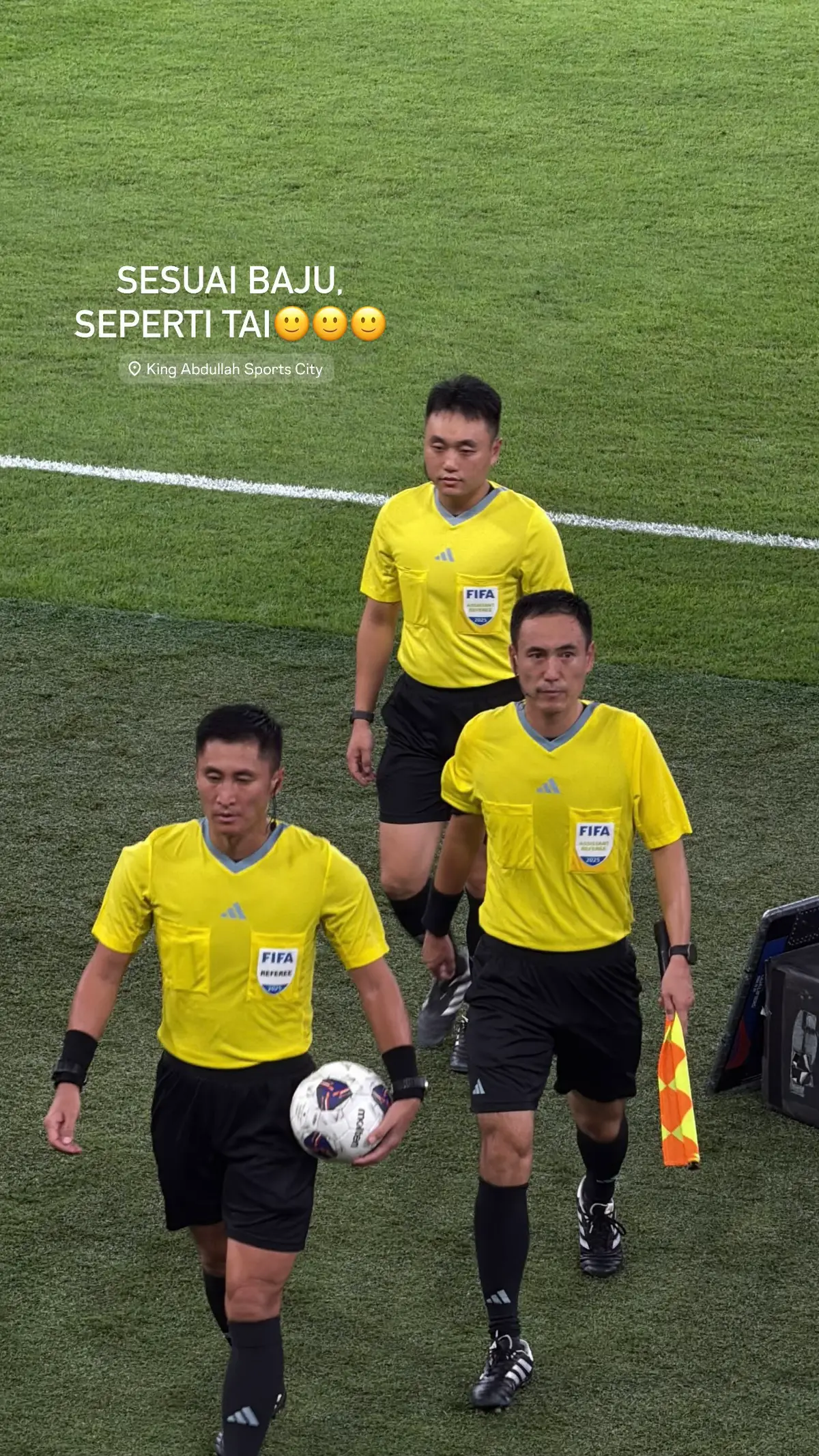 Kata kata buat wasit asal china 😏 #kualifikasipialadunia2026 #refree #china 