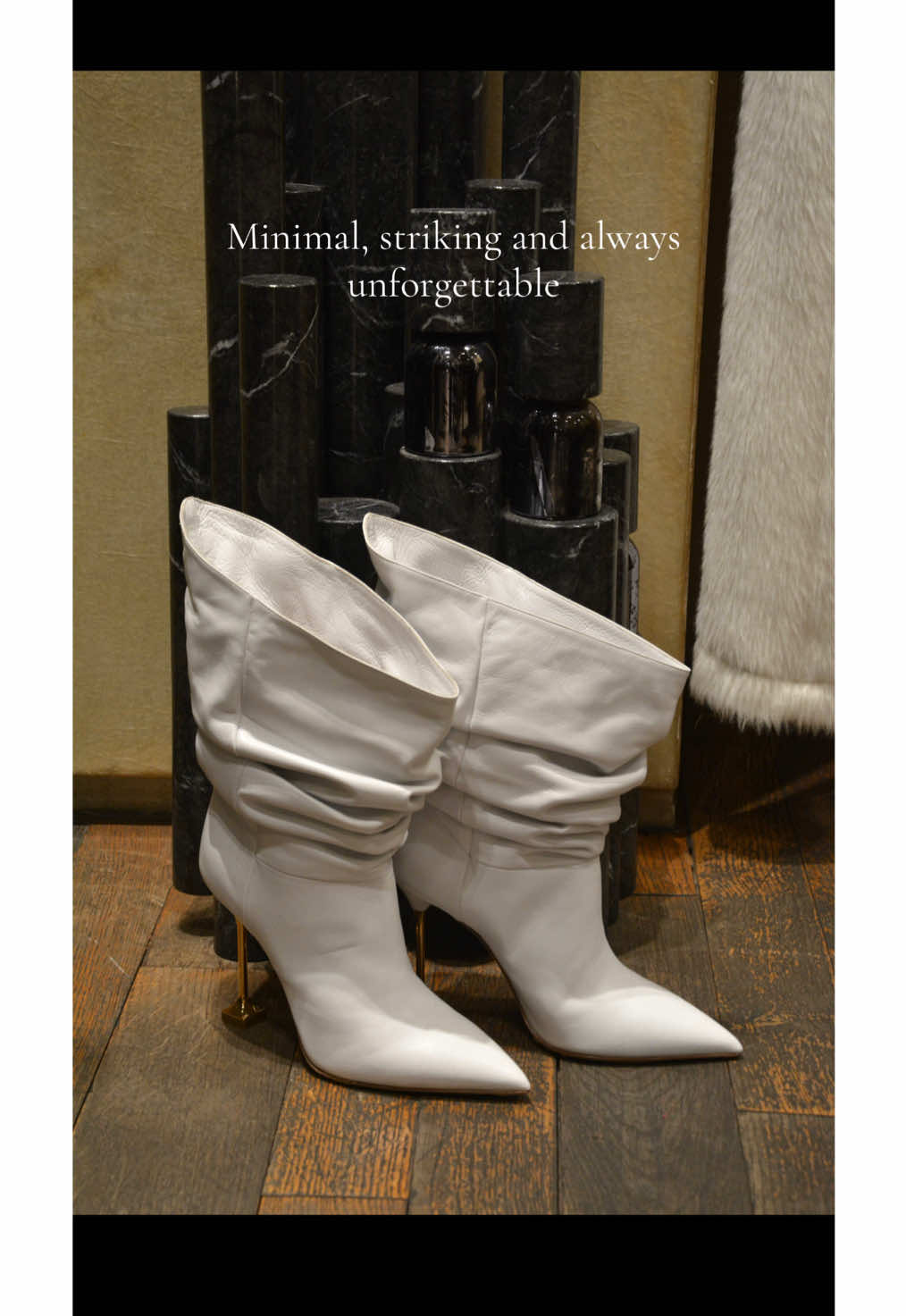 White boots are always a statement. Handmade in Italy. #daaddantone #milanfashion #montenapoleone #luxuryfashion #multibrandstore 