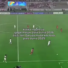 setidaknya Garuda muda kita sudah terkualifikasi lolos piala dunia #timnasindonesia #u17 #worldcup2025 #fyp #fyp 