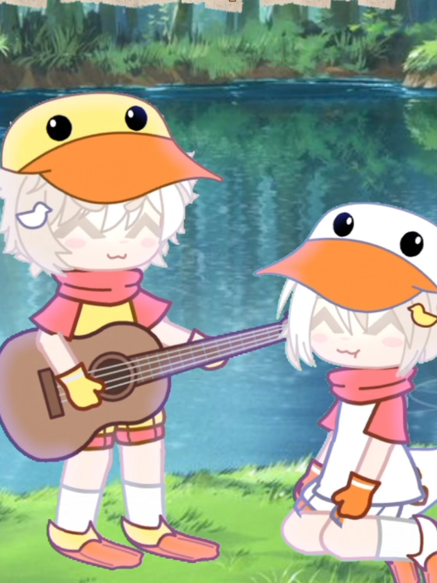 Si eu fosse um pato🦆 #fypシ゚ #fy #gacha #Max🐶 #gachalife 