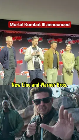 Mortal Kombat II writer Jeremy Slater reveals work has begun on a third film! #nycc #mortalkombat #gaming #movie