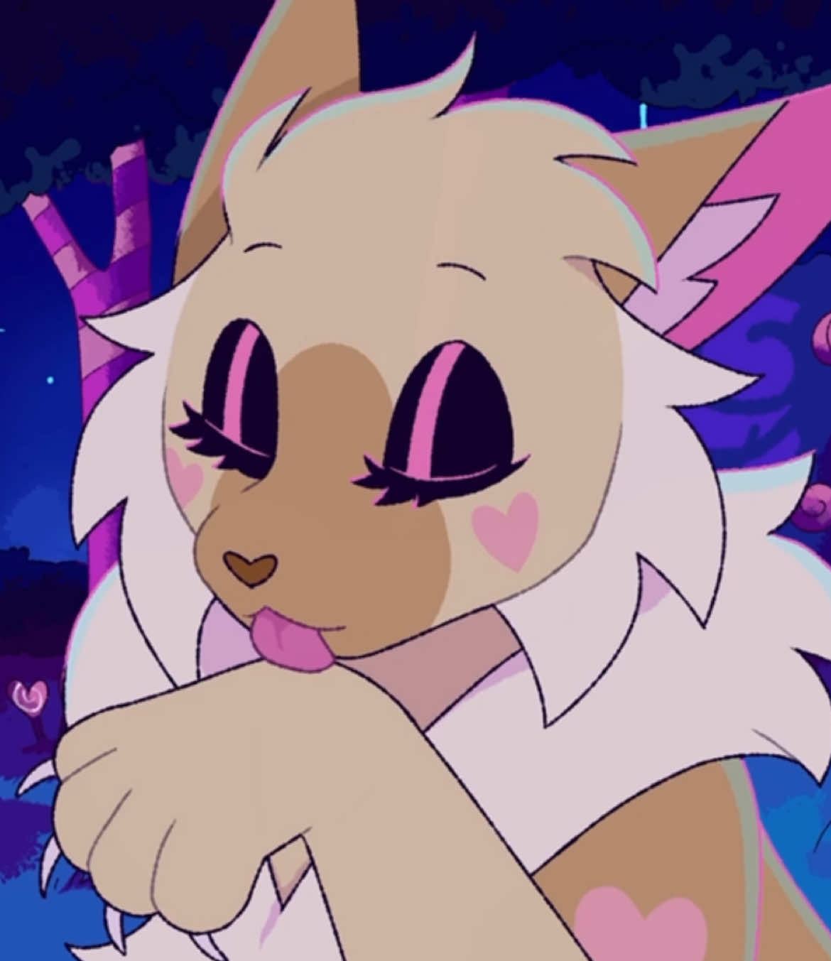 my part for the sleekwhisker hello kitty map! #animation #multianimatorproject #warriorcats #sleekwhisker 