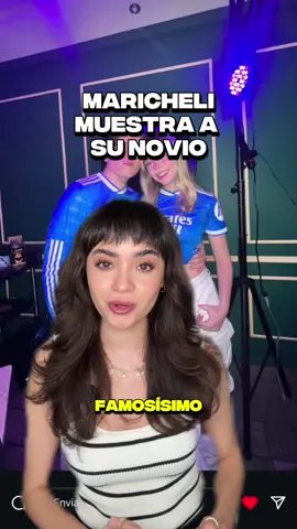😍❤️ MARICHELI nos revela a su novio ❣️ #maricheli #influencer #novio 